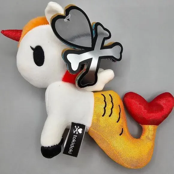 NEW Tokidoki Mermaid Plush Keychain 7" - Picture 1 of 1
